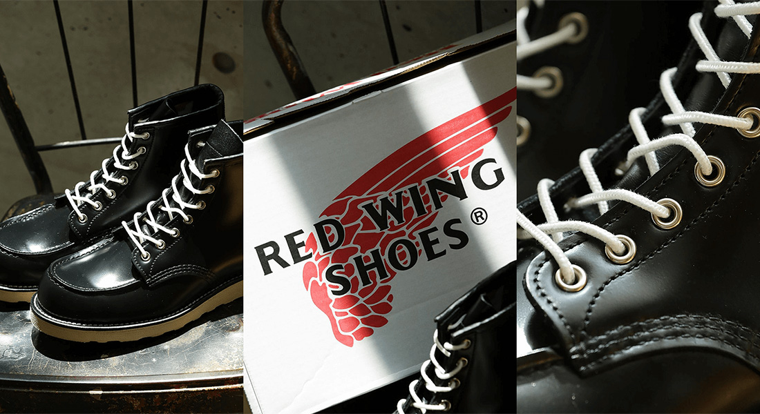 Glass leather love Red Wing 8848