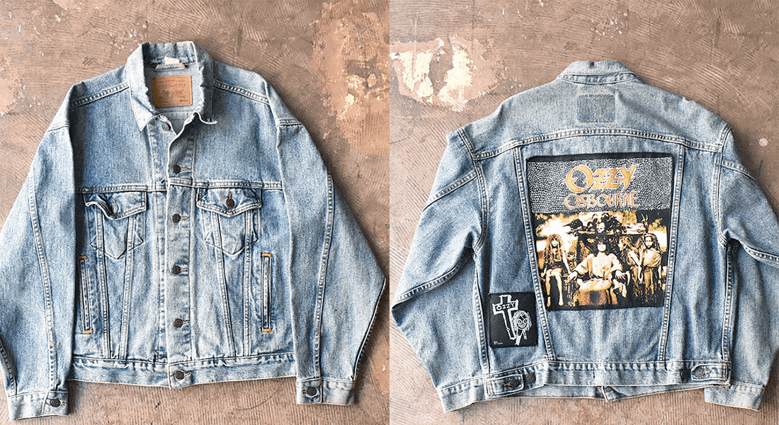 No Rest for the Wicked Levi’s custom jacket