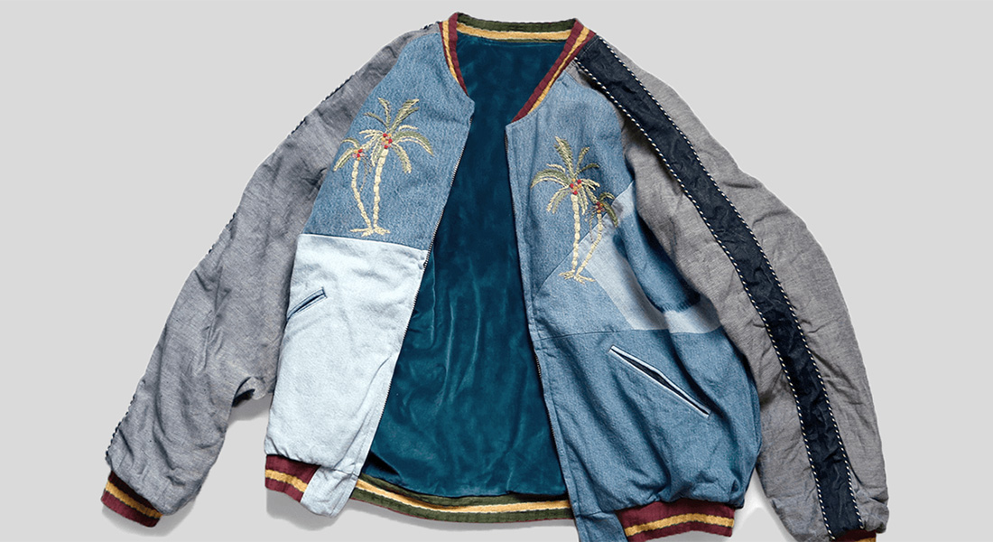 Denim souvenir jacket from KAPITAL