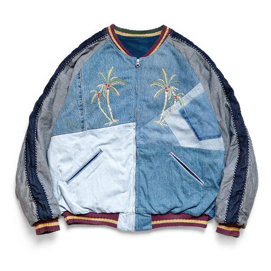 ピースフルなオーラが漂うKAPITALのデニム製スーベニアジャケットは、これ一着でスタイルが完成するキラーアイテム – 時代を超えて愛される