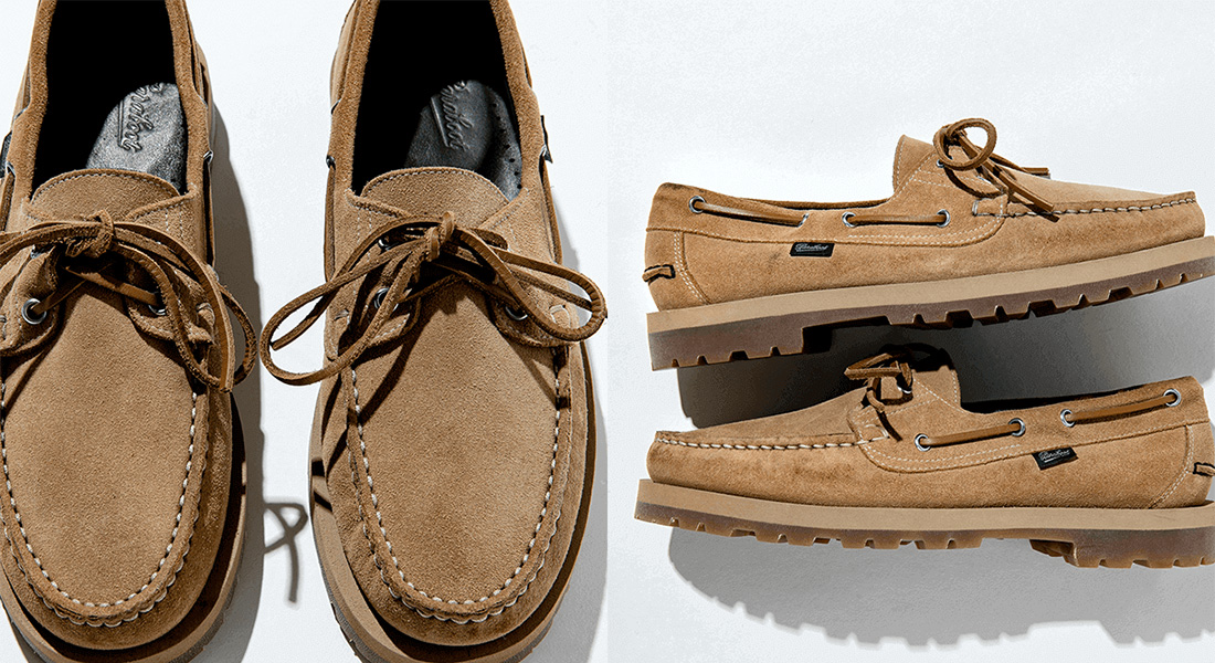 Paraboot x nonnative Malo cow leather