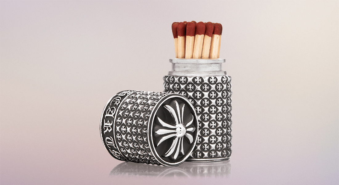 Matchstick holder from CHROME HEARTS