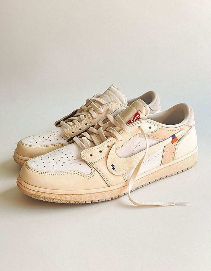 Nike×OFF-WHITE AJ1 Low GOAT LOWS by Huy Le