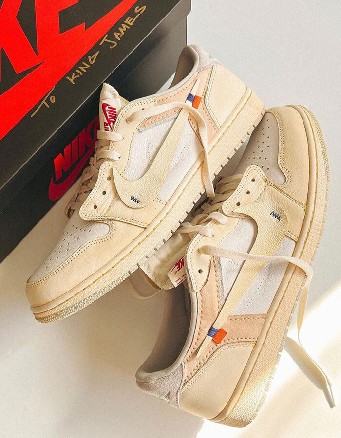 Nike×OFF-WHITE AJ1 Low GOAT LOWS by Huy Le