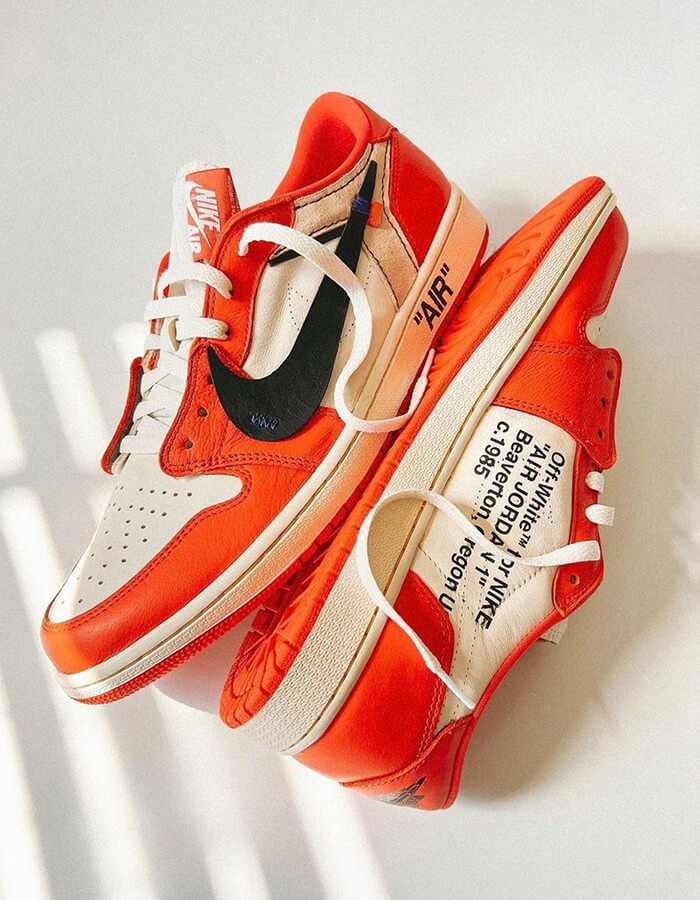 Nike×OFF-WHITE AJ1 Low Starfish by Huy Le