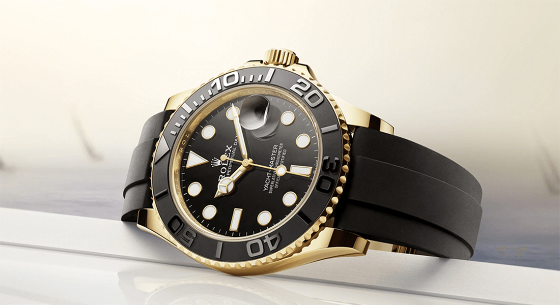 Yacht Master's noble yellow gold model