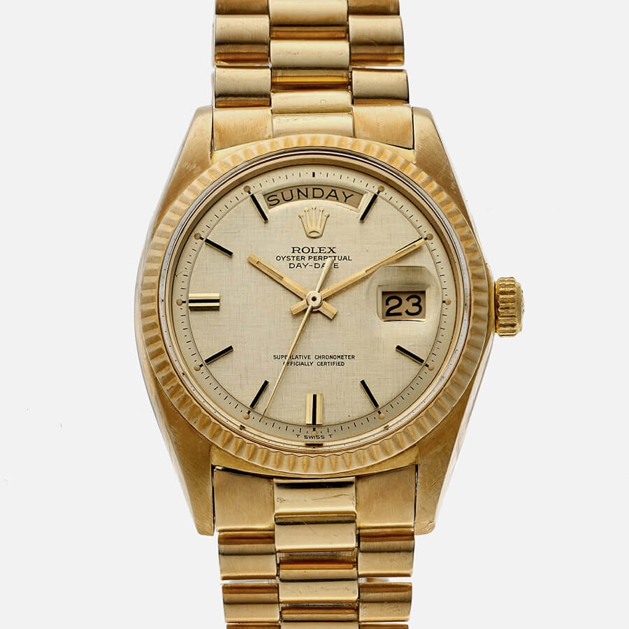 1971 Rolex Day-Date Ref.1803 With Linen Dial