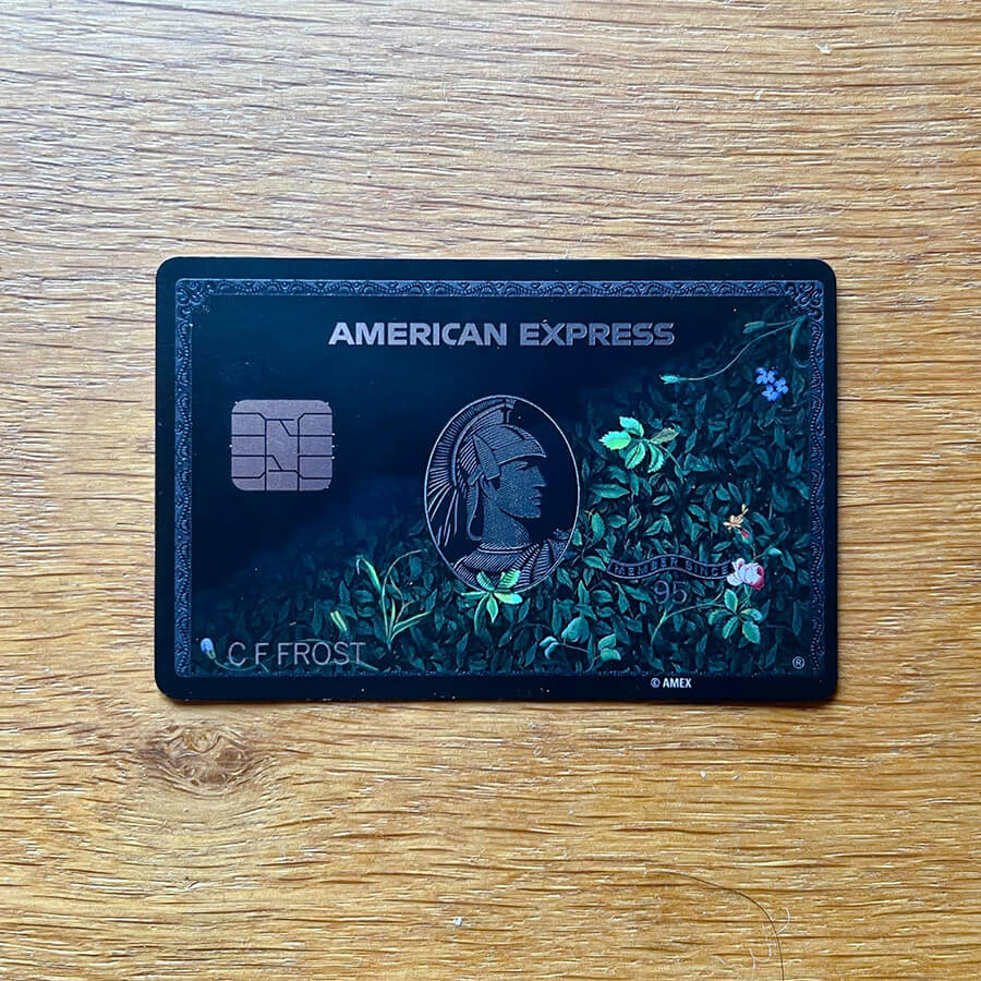 アメックス センチュリオン AMEX CENTURION ブラックカード 日本語版 