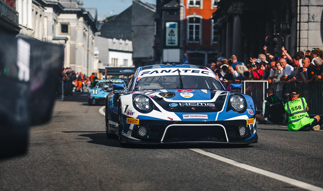 Great GT race cars on the streets of Spa - 2022 24 Hours of Spa