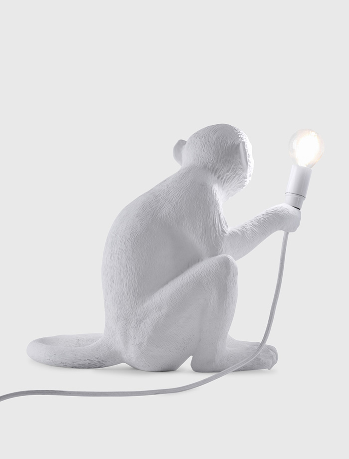 Seletti Sitting Monkey Lamp Outdoor Version