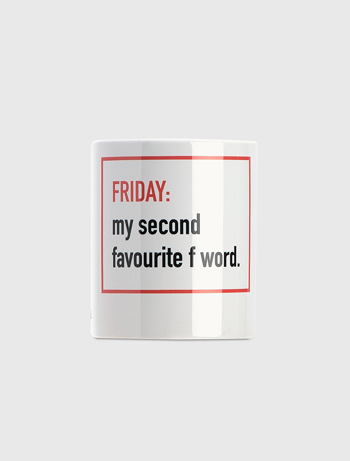 FISURA Friday, My Second Favourite F Word MUG