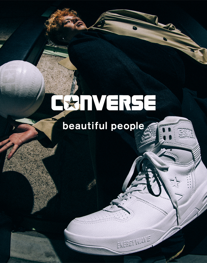 CONVERSE × beautiful people basket shoes CONS ERX 400 HI
