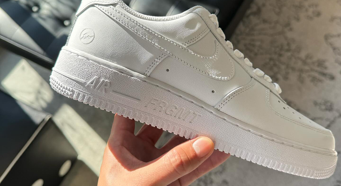 fragment design × Nike Air Force 1 Low White
