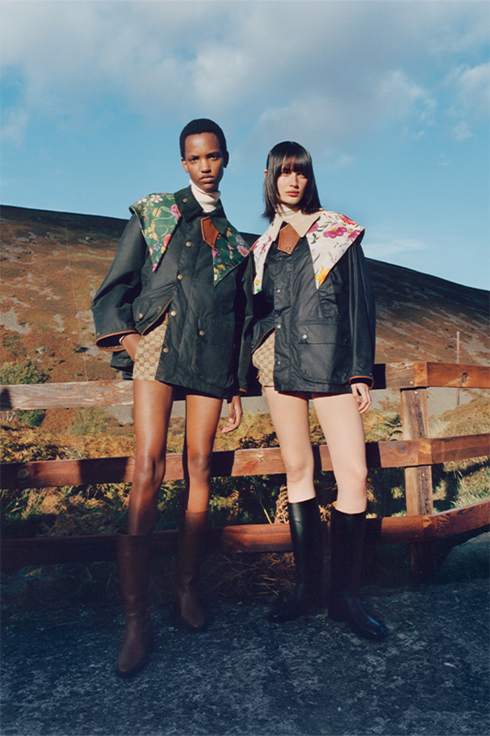 GUCCI × Barbour Capsule Collection