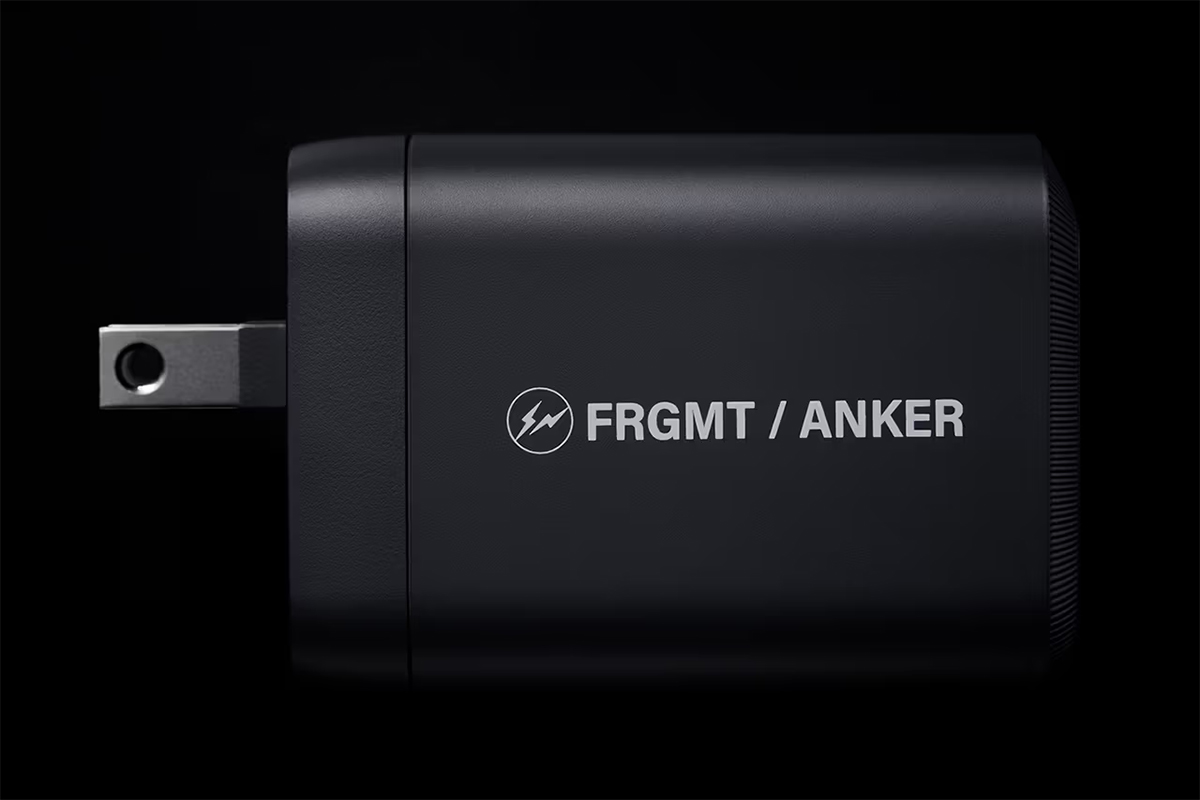 Anker × fragment design Anker Prime Wall Charger 100W 3 ports GaN FRAGMENT Edition