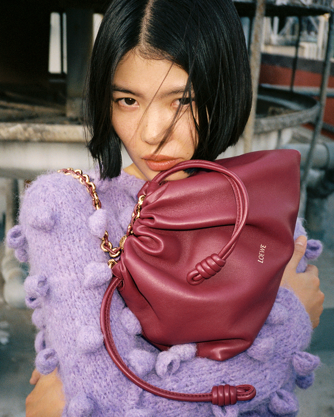 LOEWE FLAMENCO PURSE Campaign 2024 Summer