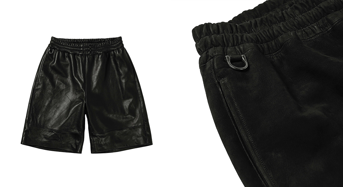 A LEATHER Easy Shorts