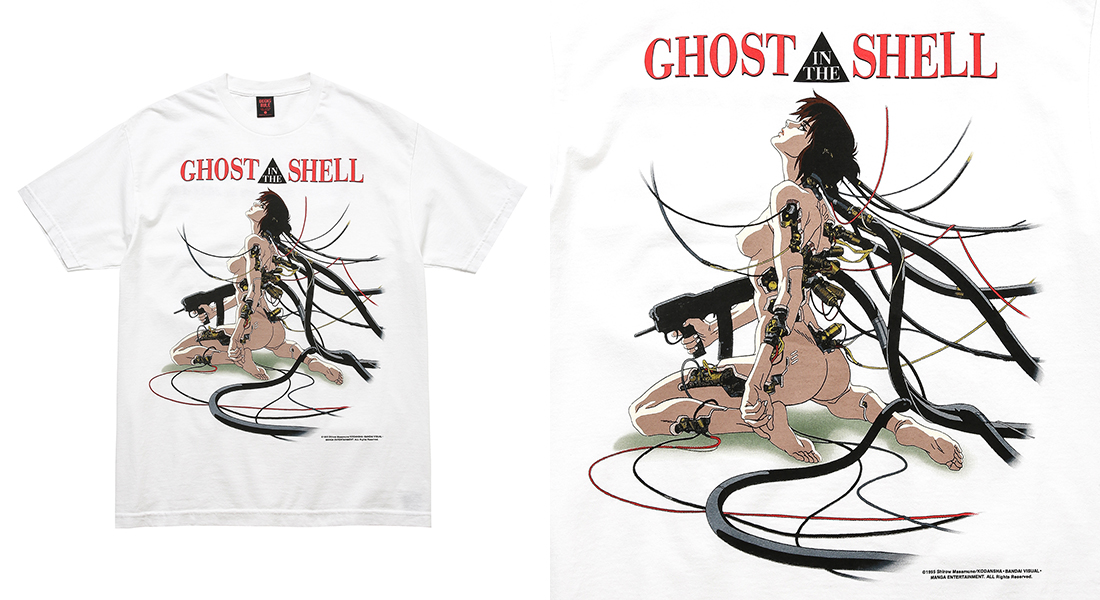 GEEKS RULE x GHOST IN THE SHELL Collaboration T-Shirt