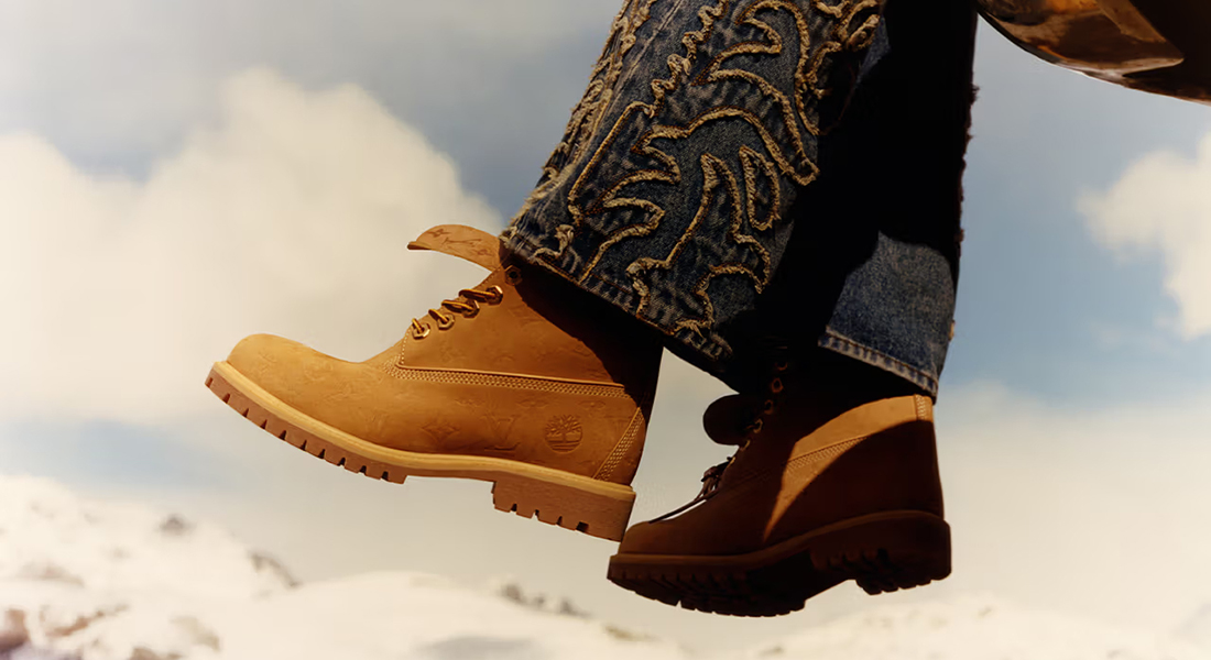 Louis Vuitton x Timberland Collaboration Boots