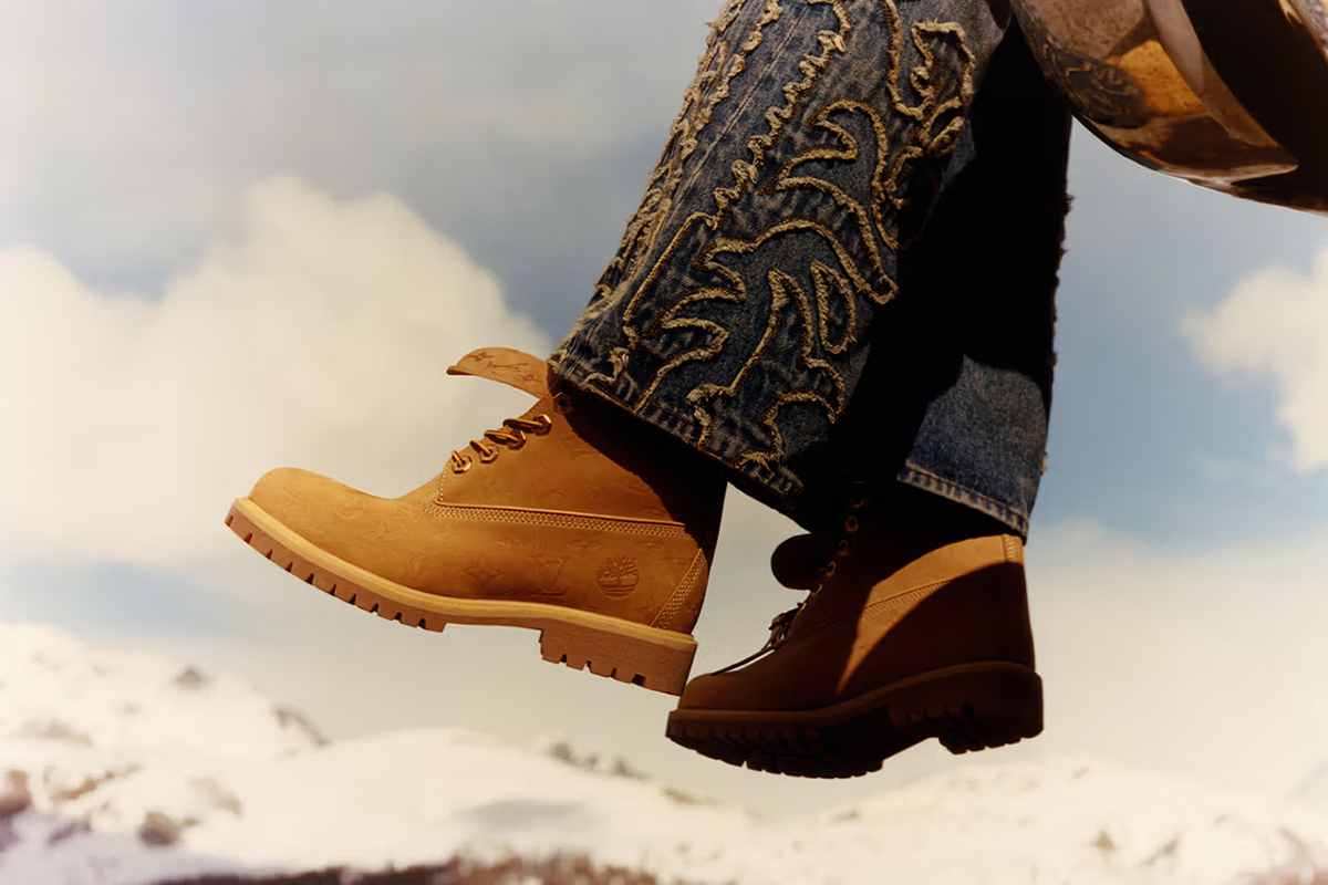 Louis Vuitton x Timberland Collaboration Boots