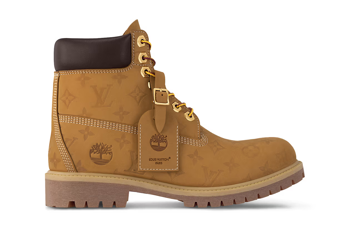 Louis Vuitton x Timberland Collaboration Boots