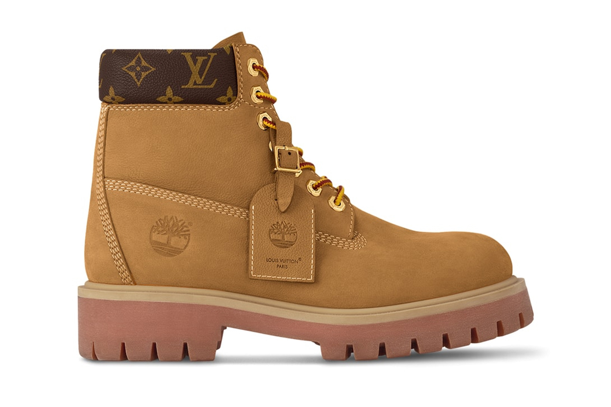 Louis Vuitton x Timberland Collaboration Boots