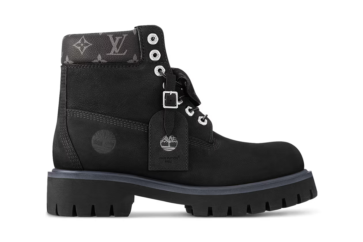 Louis Vuitton x Timberland Collaboration Boots