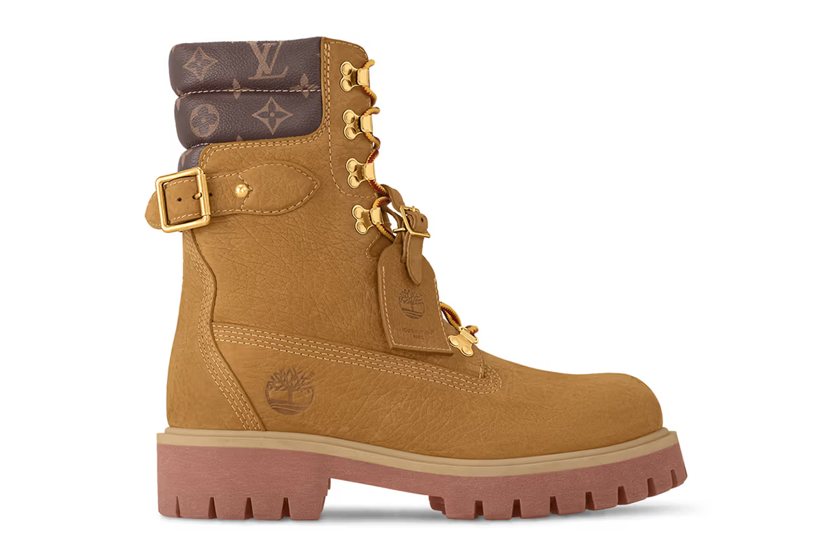 Louis Vuitton x Timberland Collaboration Boots