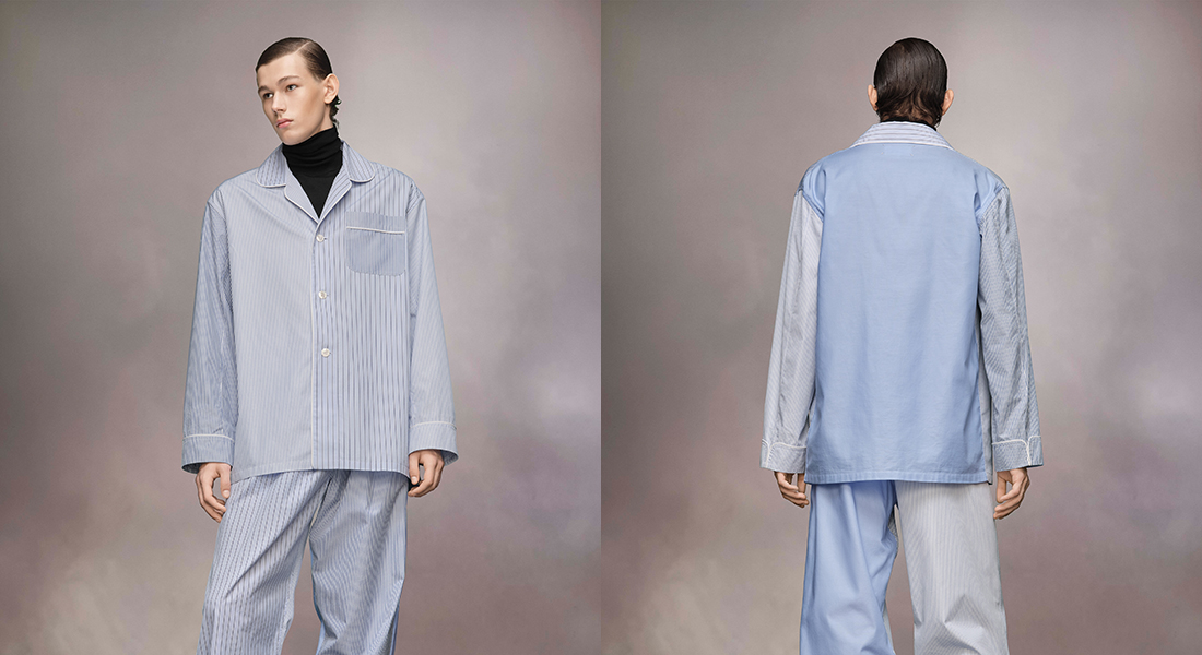 Maison Margiela Stripe Pajama Shirt