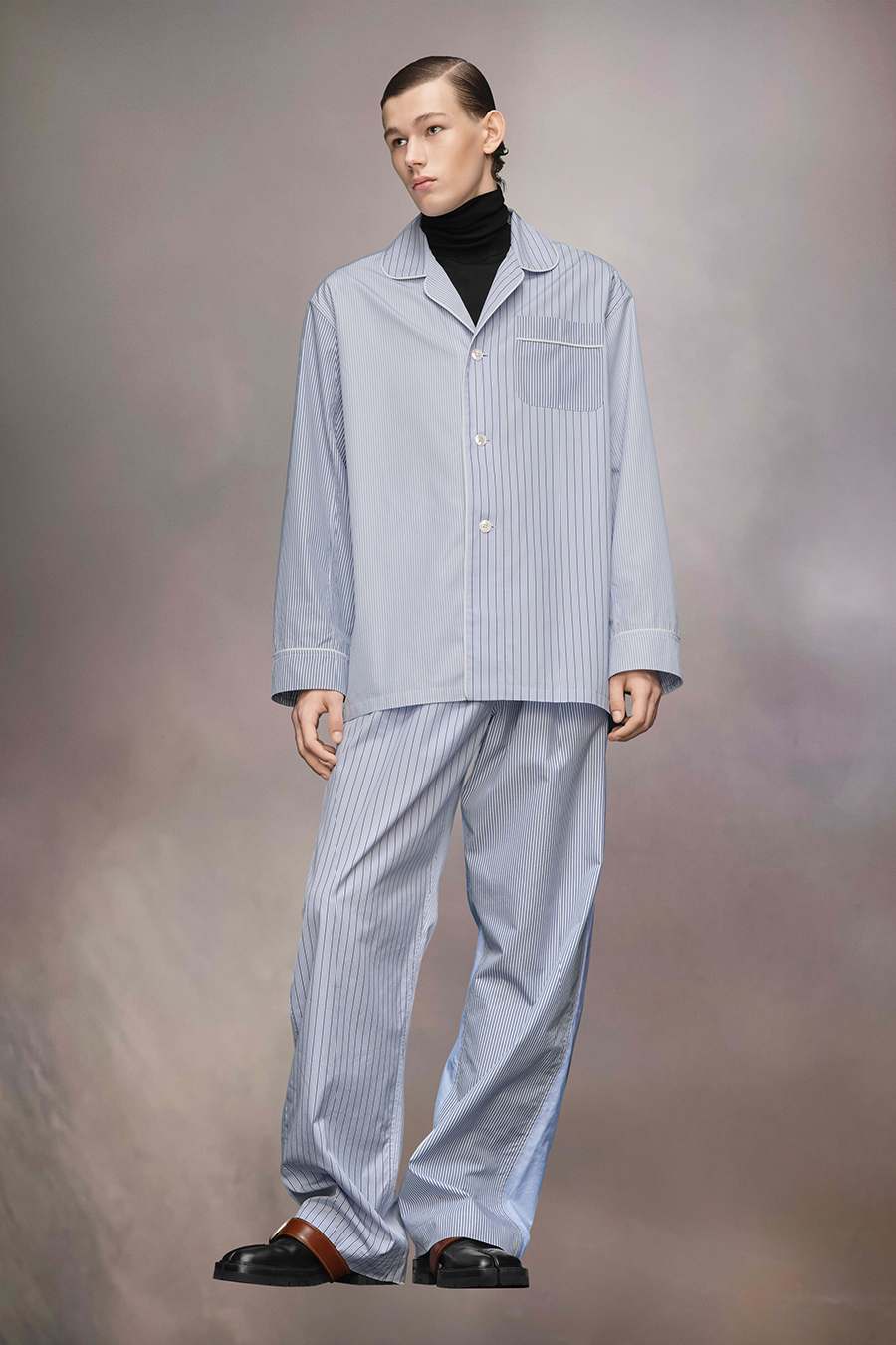 Maison Margiela Stripe Pajama Shirt