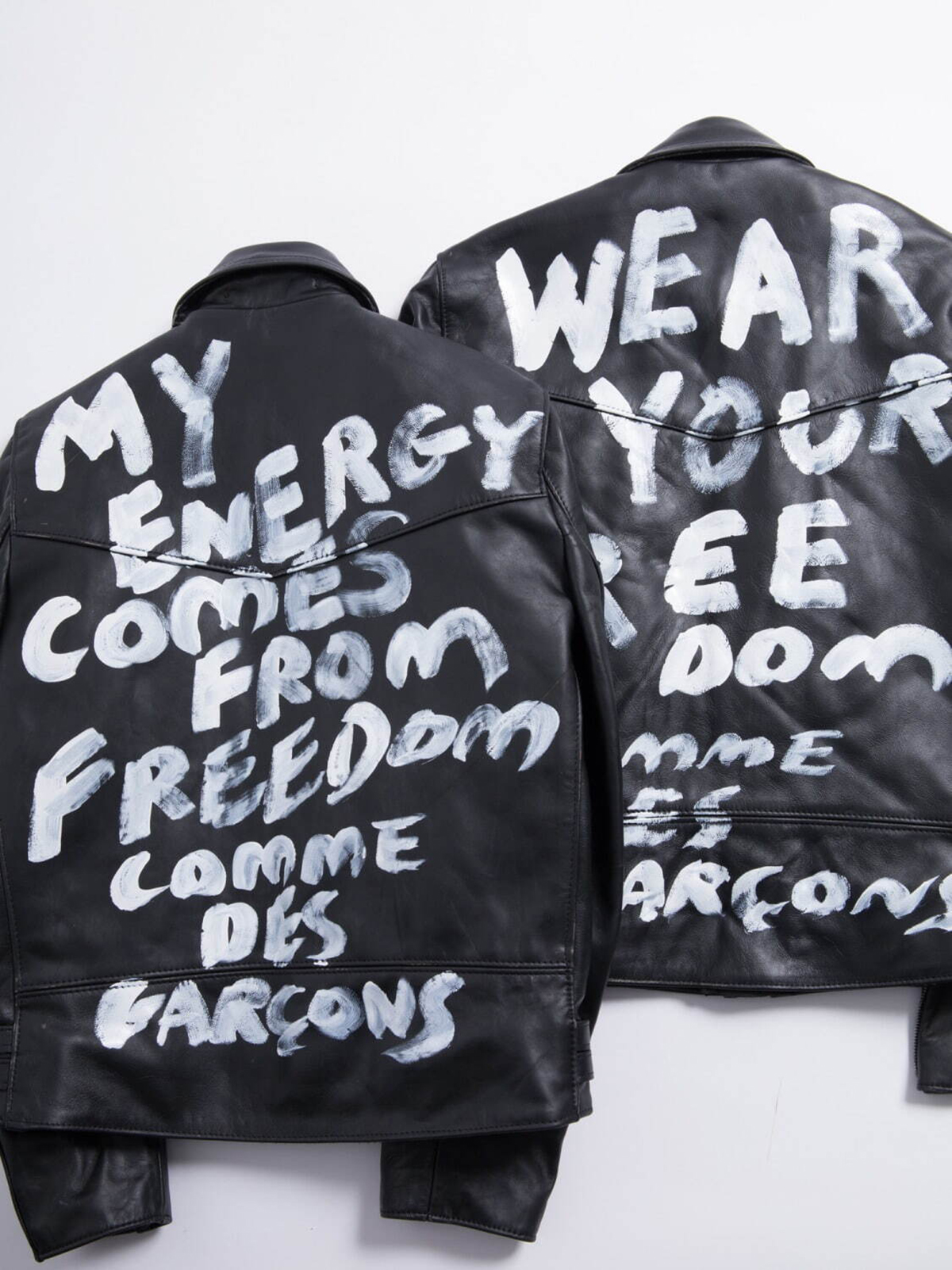 COMME des GARÇONS x LEWIS LEATHERS Lightning 2024 Autumn Winter