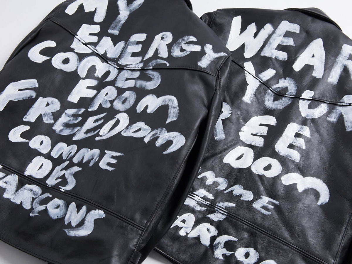 COMME des GARÇONS x LEWIS LEATHERS Lightning 2024 Autumn Winter