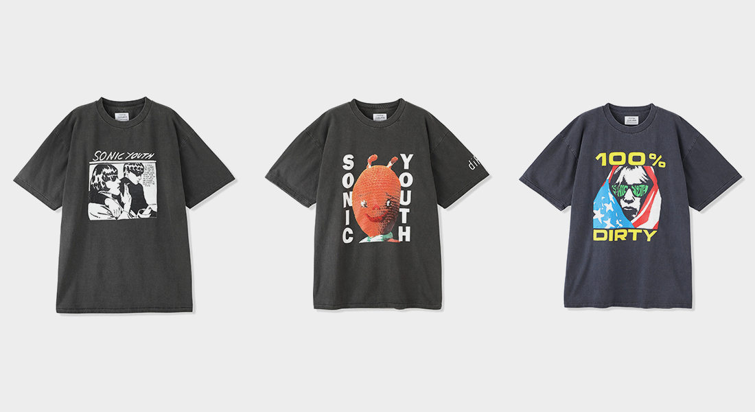 INSONNIA PROJECTS x SONIC YOUTH T-Shirt Collection 2024 Spring Summer