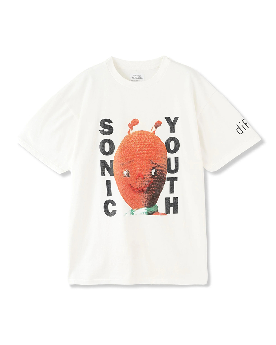 INSONNIA PROJECTS x SONIC YOUTH T-Shirt Collection 2024 Spring Summer