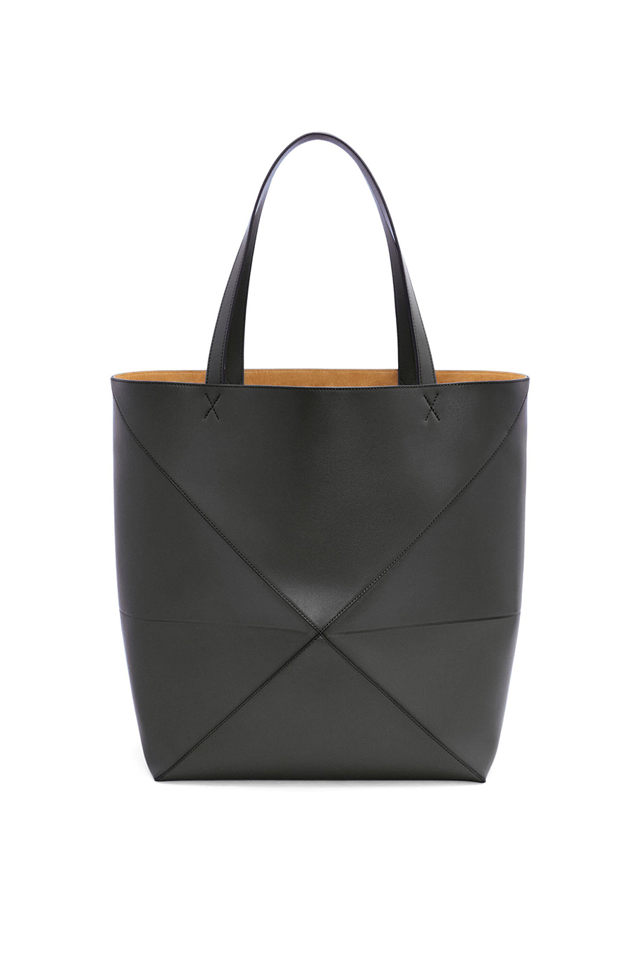 LOEWE Puzzle Fold Tote Bag Shiny Calf Leather XL