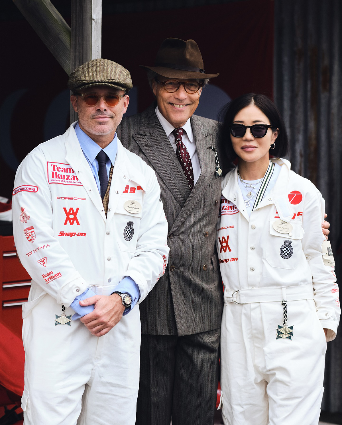 Daniel Arsham Goodwood Revival with Team Ikuzawa