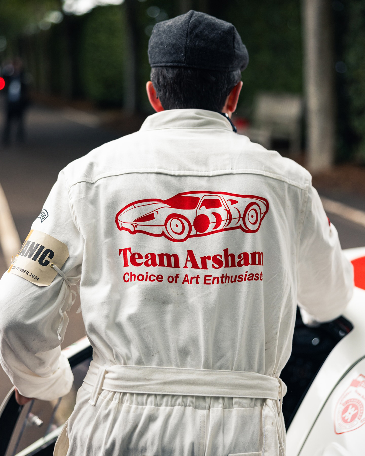 Daniel Arsham Goodwood Revival with Team Ikuzawa