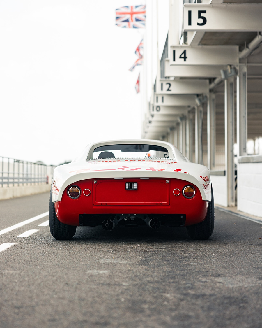 Daniel Arsham Goodwood Revival with Team Ikuzawa