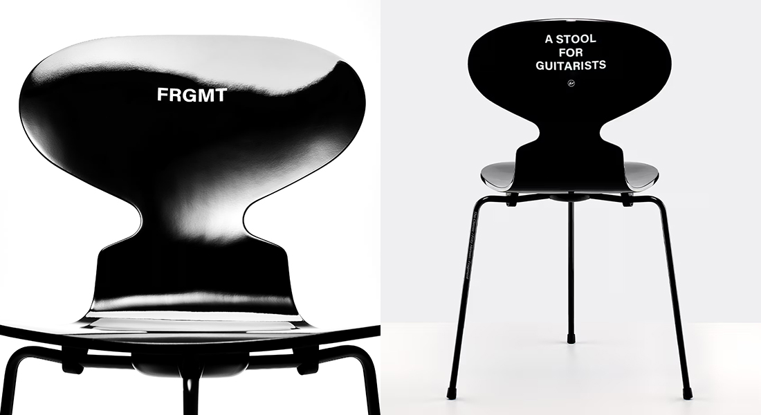 FRITZ HANSEN x fragment design Part2 A STOOL FOR GUITARISTS