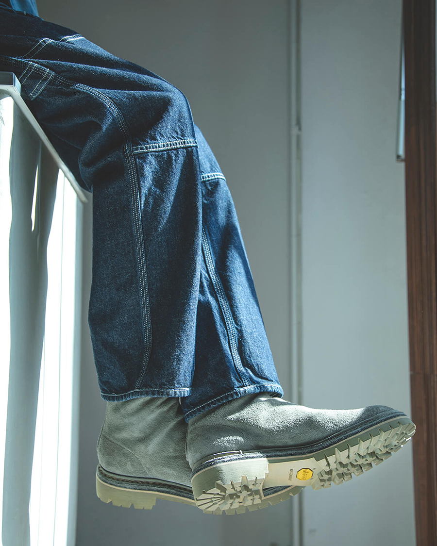 nonnative x GUIDI 788V BABY BUFFALO REVERSE BACK ZIP BOOTS HORSE LEATHER