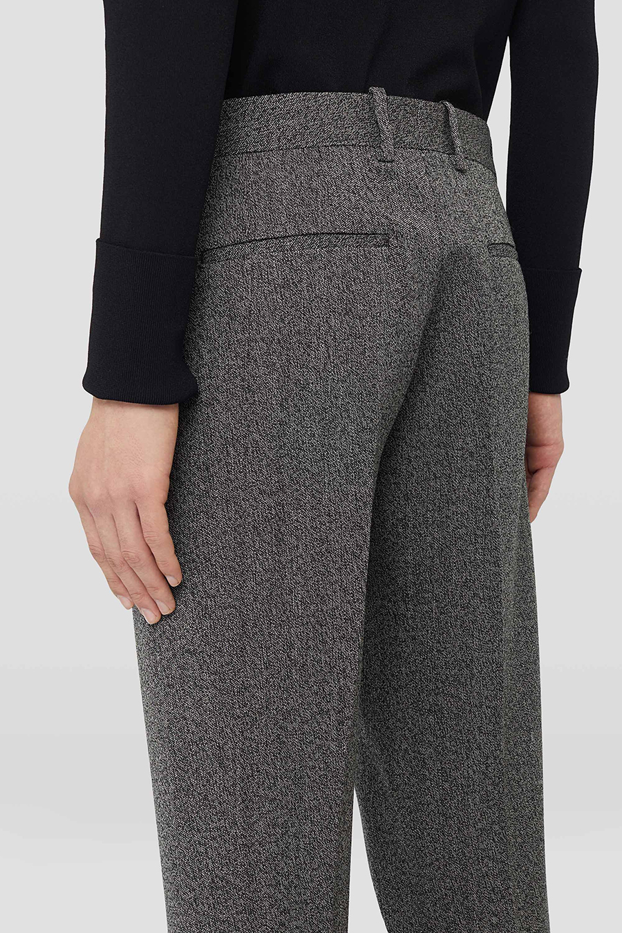 JIL SANDER Melange Wool Pants 2024 Autumn Winter