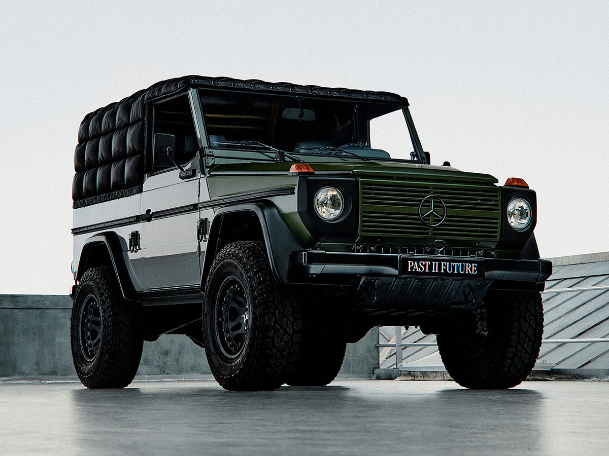 NIGO® × Mercedes-Benz × Moncler Genius Project G-Class Past II Future