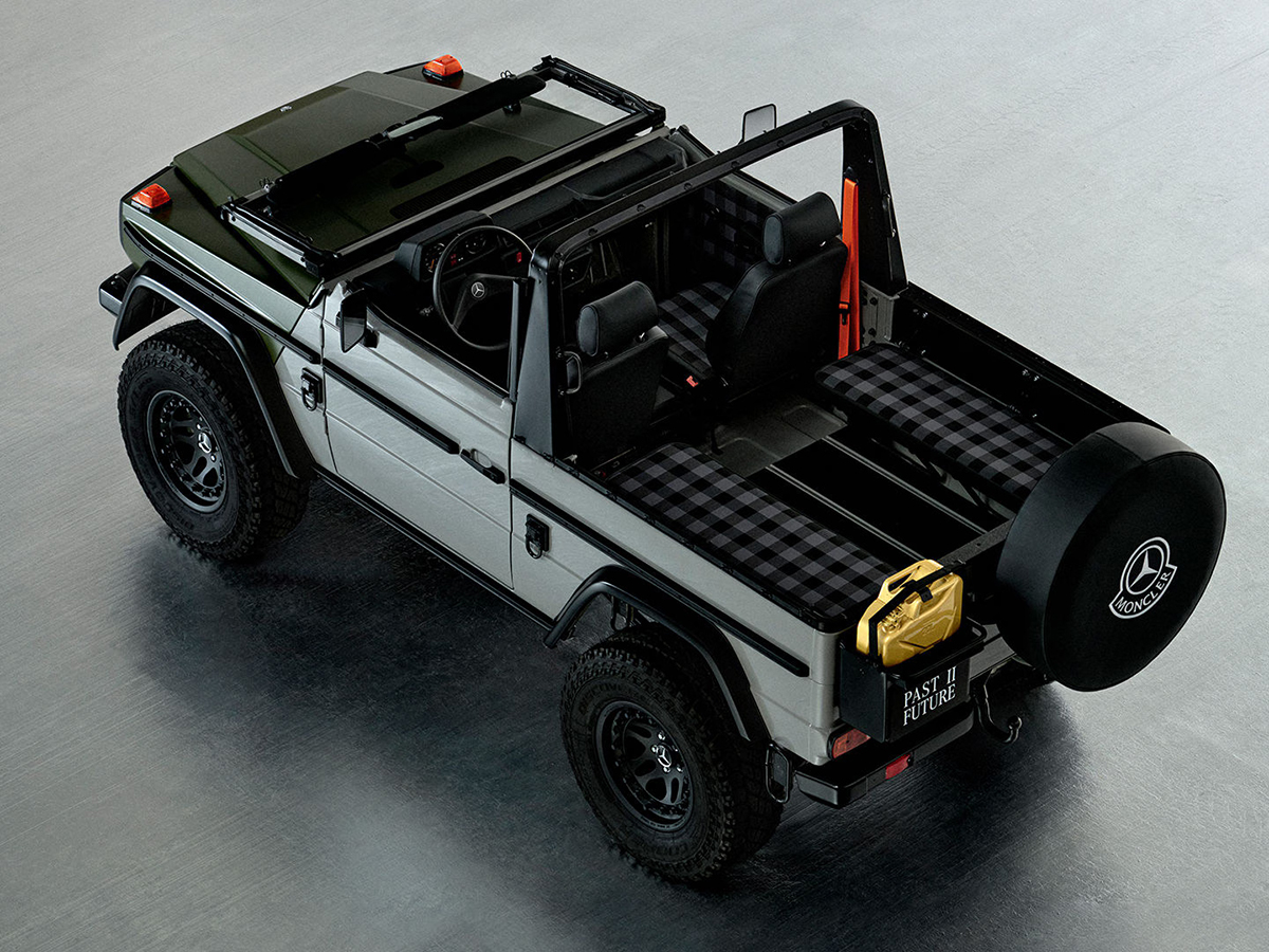 NIGO® × Mercedes-Benz × Moncler Genius Project G-Class Past II Future