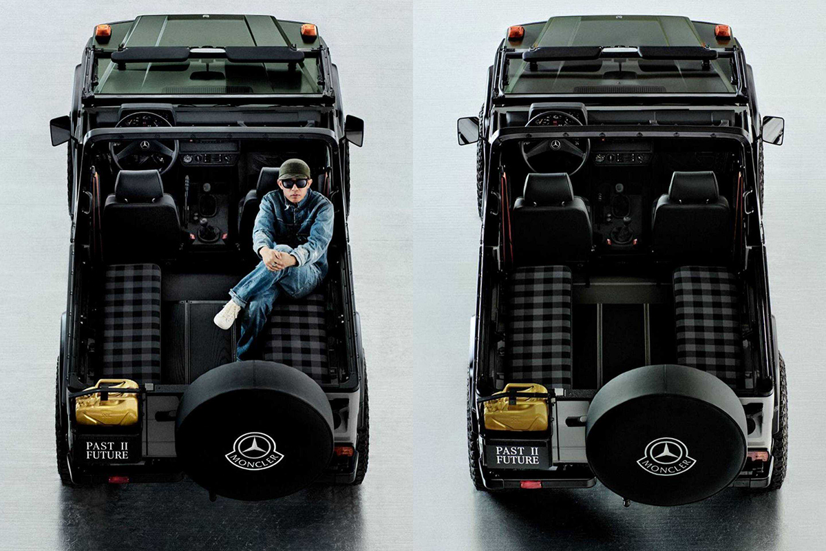 NIGO® × Mercedes-Benz × Moncler Genius Project G-Class Past II Future