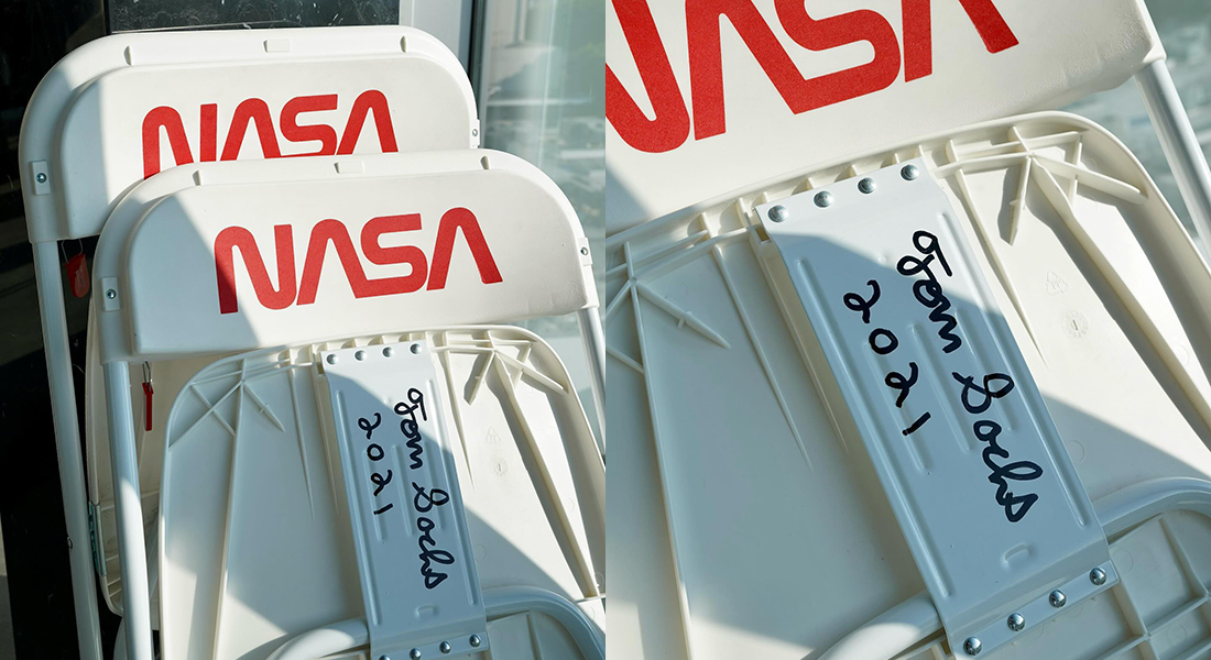 Tom Sachs Mars Space Program NASA Chair - 2020 - Moby Dick & Martin Luther King Jr