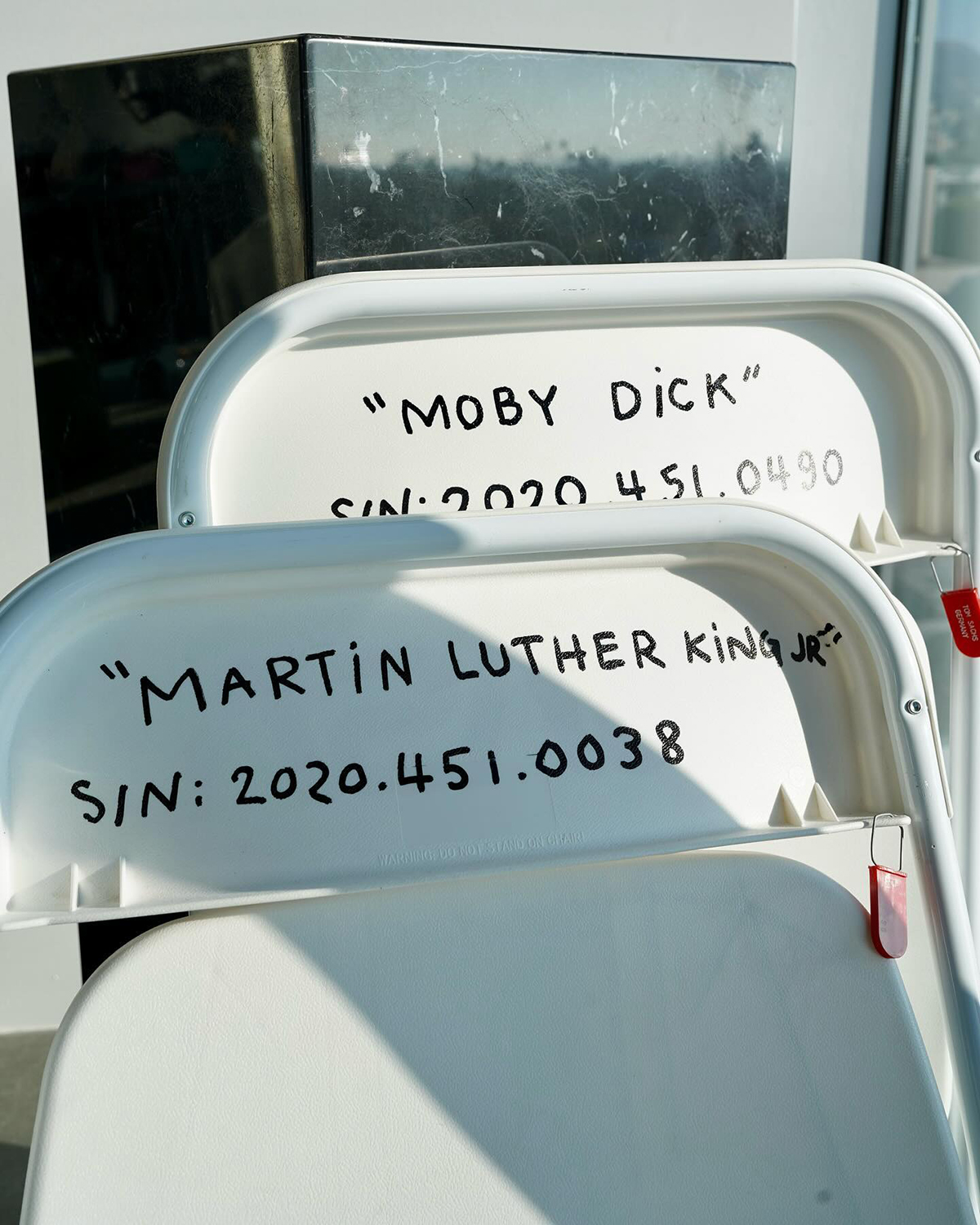 Tom Sachs Mars Space Program NASA Chair - 2020 - Moby Dick & Martin Luther King Jr