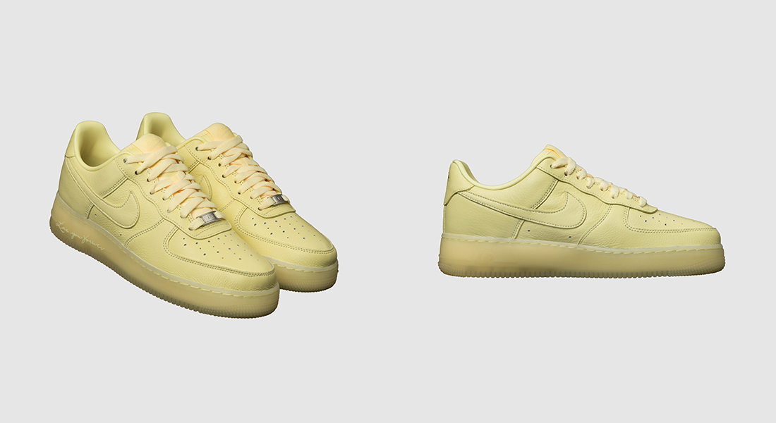 NOCTA x Nike Air Force 1 LOVE YOU FOREVER Citron Tint