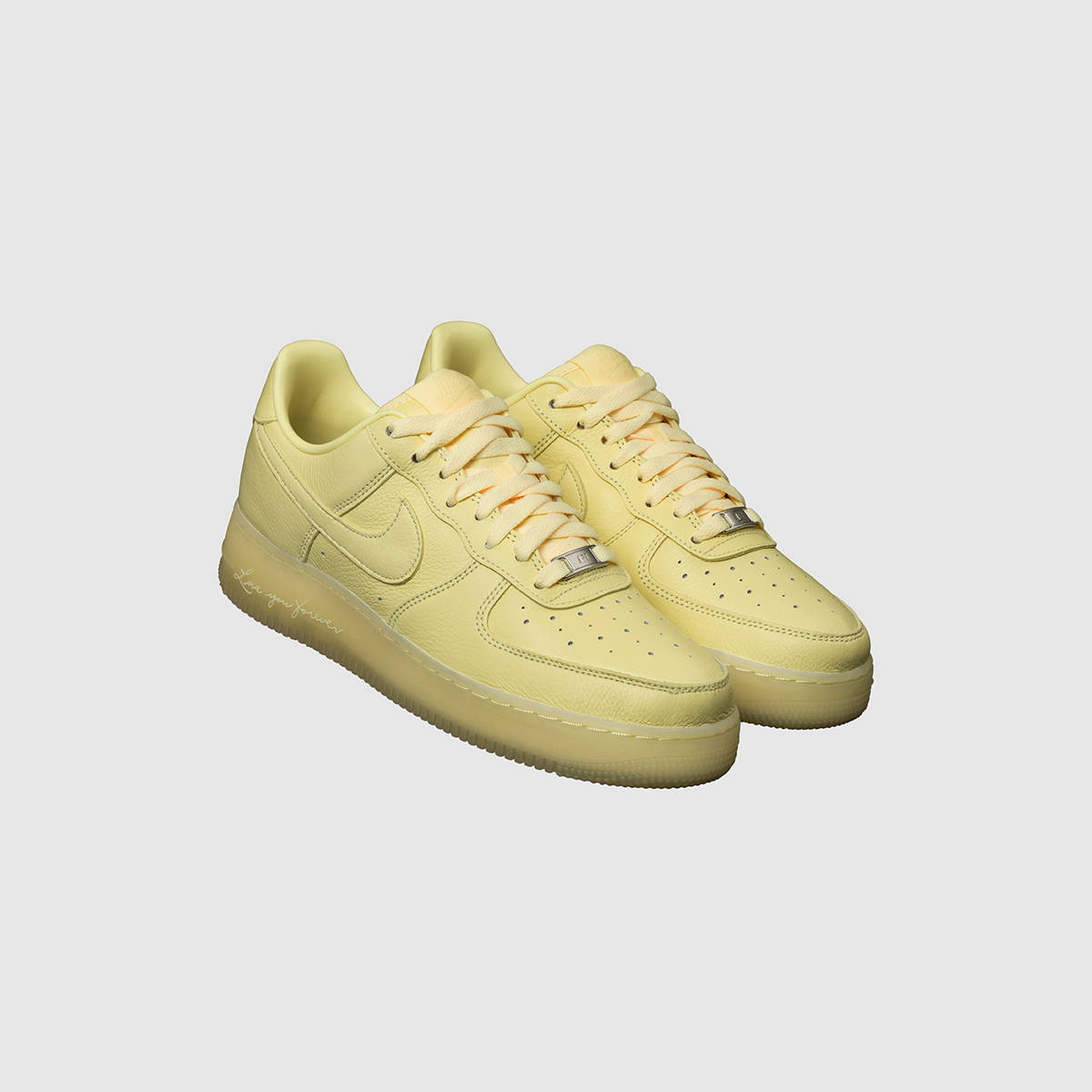 NOCTA x Nike Air Force 1 LOVE YOU FOREVER Citron Tint