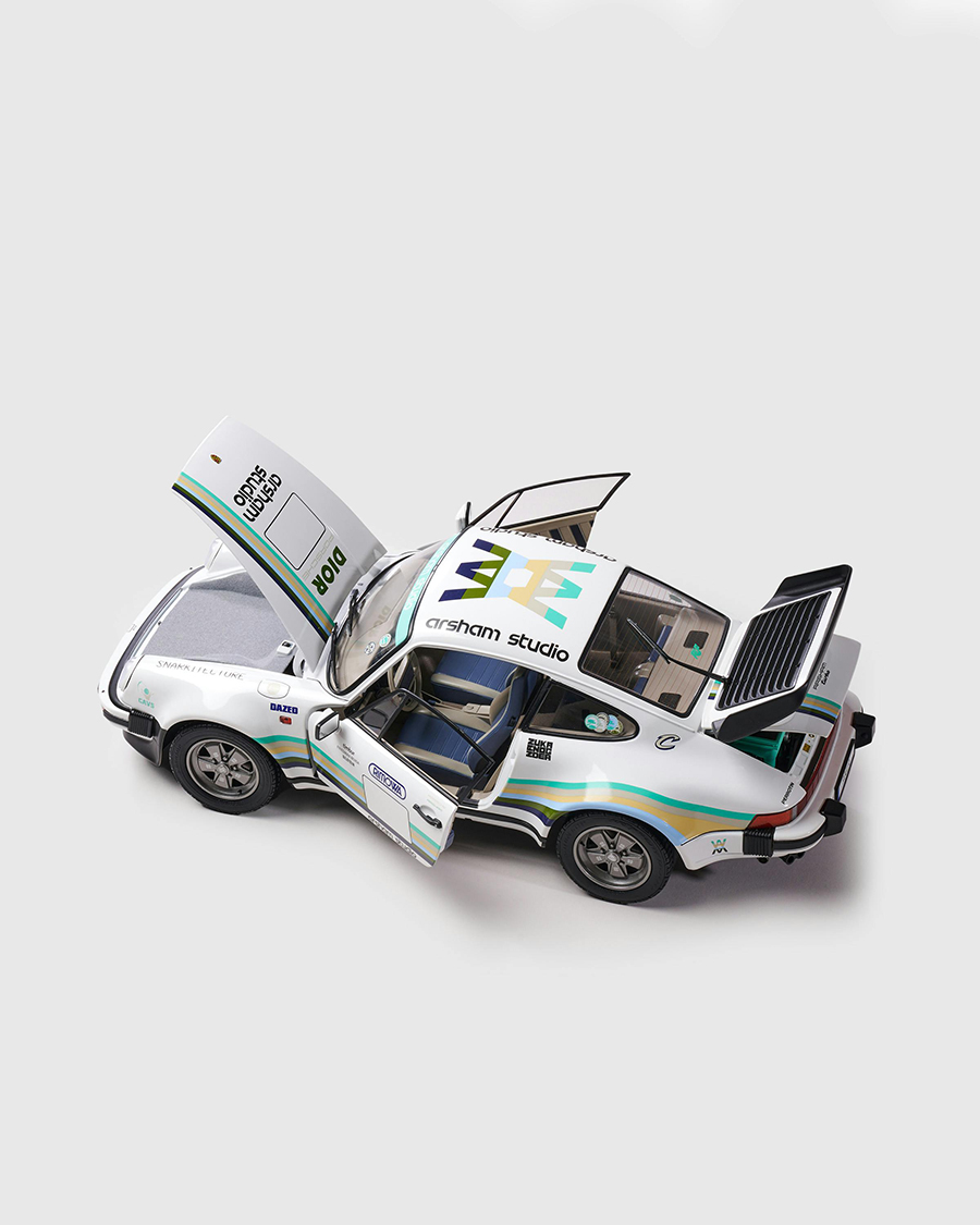 Schuco x Arsham Studio Daniel Arsham Porsche 911 Turbo 1986 (930A)