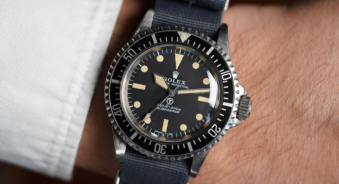 1975 Rolex Submariner Ref.5513 Royal Navy